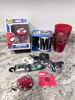 Marvel and DC collectibles