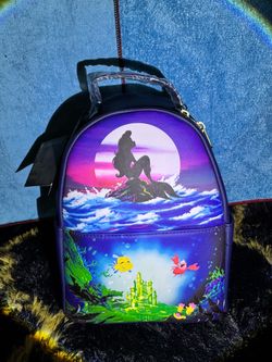 Little Mermaid Loungefly Mini Backpack