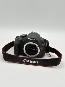 Canon EOS Rebel T5 DSLR Camera Body Broken Screen Untested No Battery
