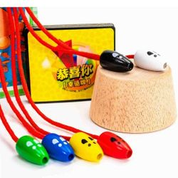 Wooden Mouse Catching Game Creative Children Interactive Catch Mouse Desktop Toy