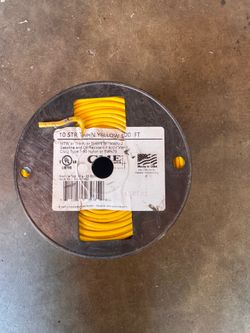THHN Stranded Yellow (10 AWG) 500ft