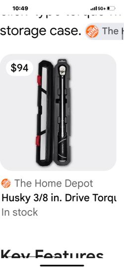 Husky 3/8 in. Drive Torque Wrench
