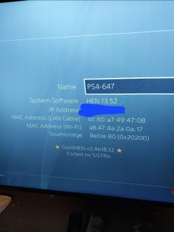 Jailbreaking PS4 Console