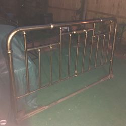 Brass King Size Bed And Frame 