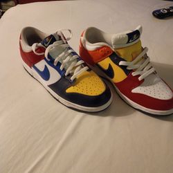 Nike Dunk Low JP QS "What The" athletic sneaker. 