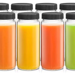 New travel glass drinking bottle mason jar/16 ounce 12 pack.