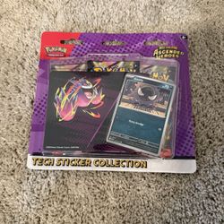 Ascended Heros Pokemon Tech Sticker 3 pack