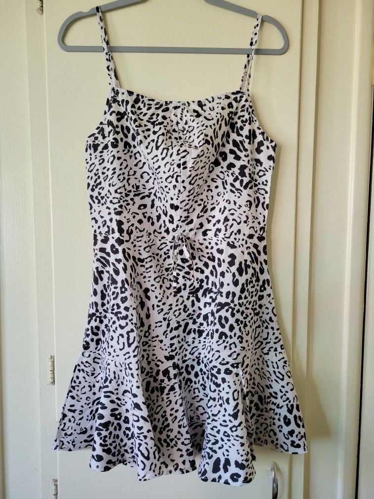 New Leopard Print Dress 