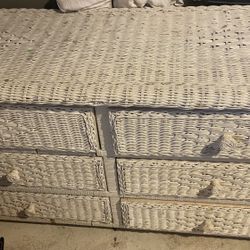 Wicker Dresser