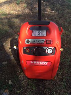 Husky air compressor Great condition