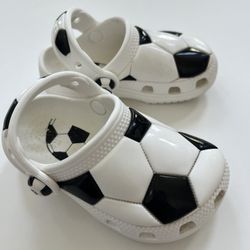 Toddler Soccer Crocs Size 7 