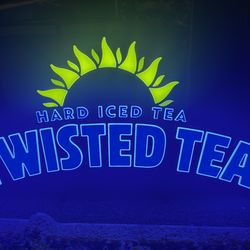 Twisted Tea Original Hard Iced Tea 24"x14" Vivid LED Neon Sign Light With Dimmer