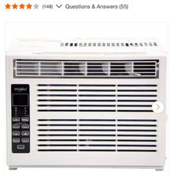 Whirlpool 6,000 BTU (DOE) 115-Volt Window Air Conditioner