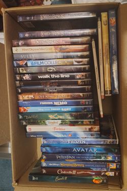 25+ Family DVD Bundle – Disney, Pixar, LOTR & More