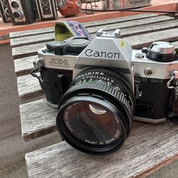 Vintage Canon AE1 Program - 35mm Film Camera 