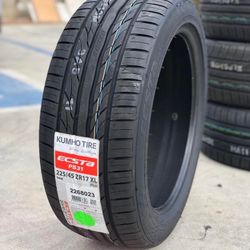 225/45r17 kumho set of new tires set de llantas nuevas 