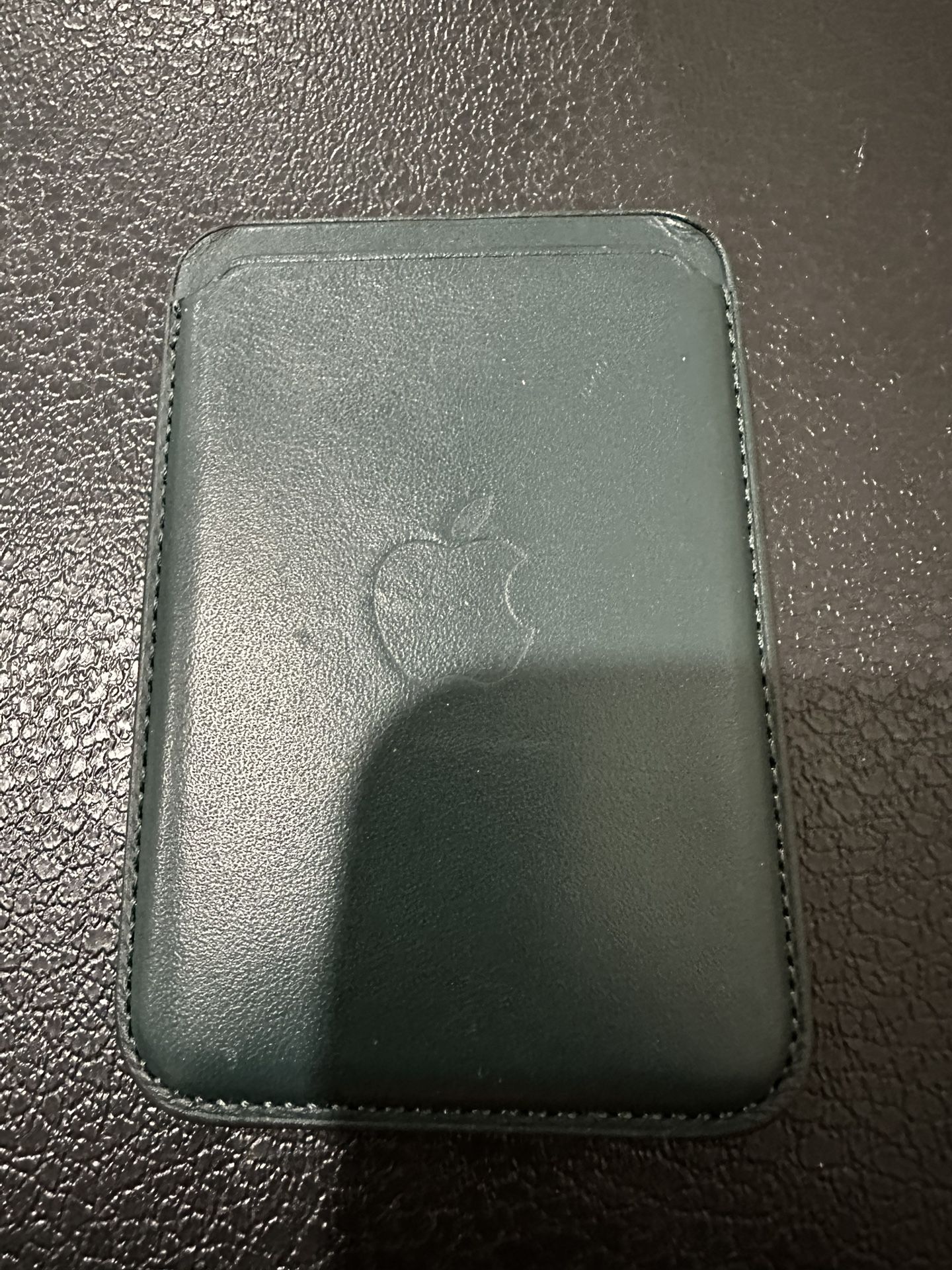 Apple Blue Leather Wallet MagSafe 