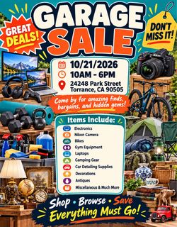 Garage Sale!