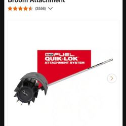 M18 Fuel Quick-likely Rubber Broom. Brand 🆕 