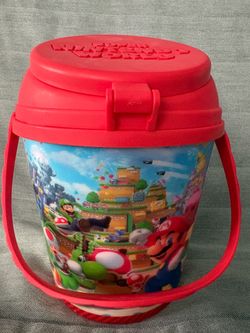 Universal Studios Hollywood Super Mario World popcorn bucket