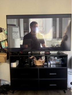 Black TV stand/ Dresser for sale