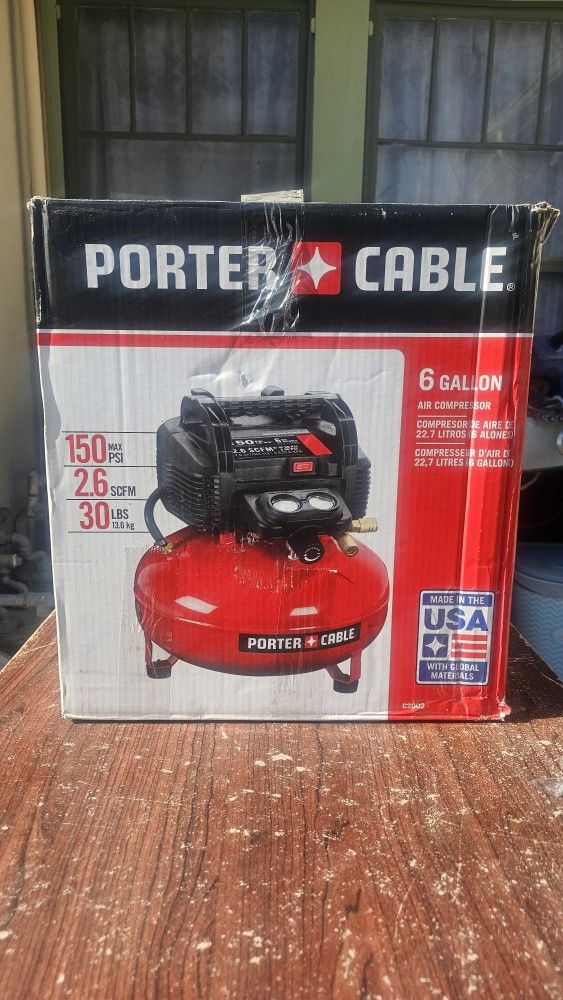 Porter Cable Air Compressor/ Compresor De Aire