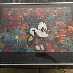 Walt Disney 100th Birthday Poster