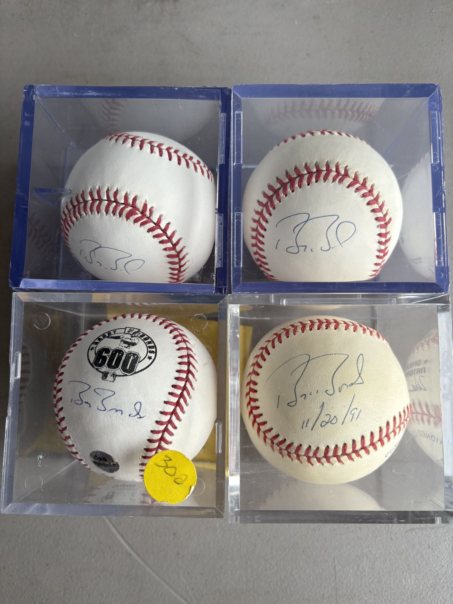 Signed Baseballs