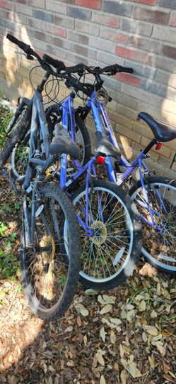 Mountain bikes