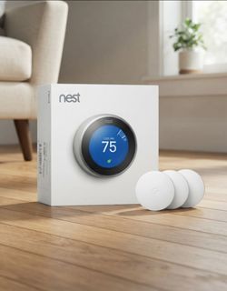 Google Nest Learning Thermostat with Temperature Sensors