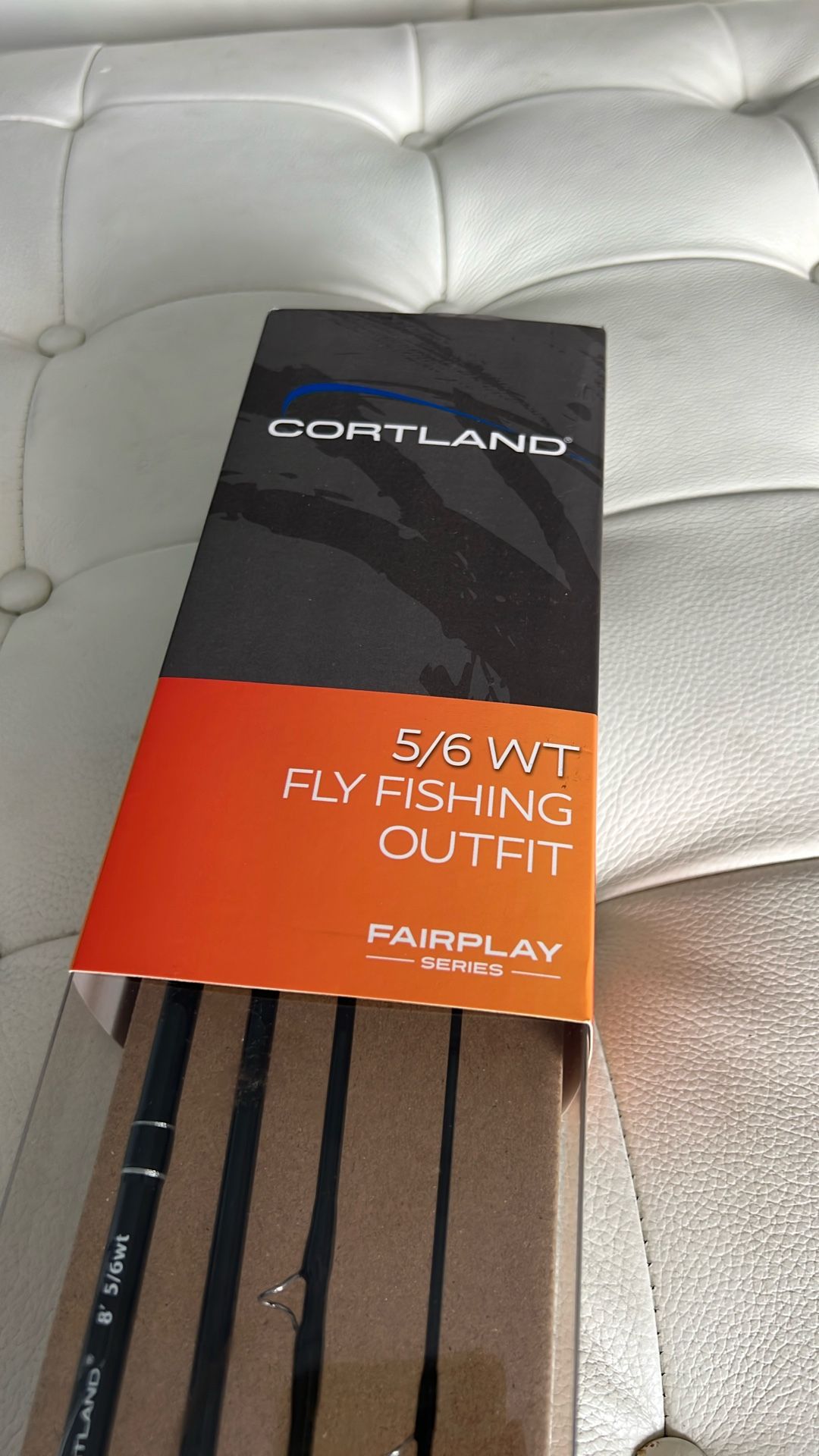 Cortland 5/6 WT Fly Rod Combo 8' 4-Piece Pre-Loaded w/ Cortland 5/6 Line New In Box Fast Shipping