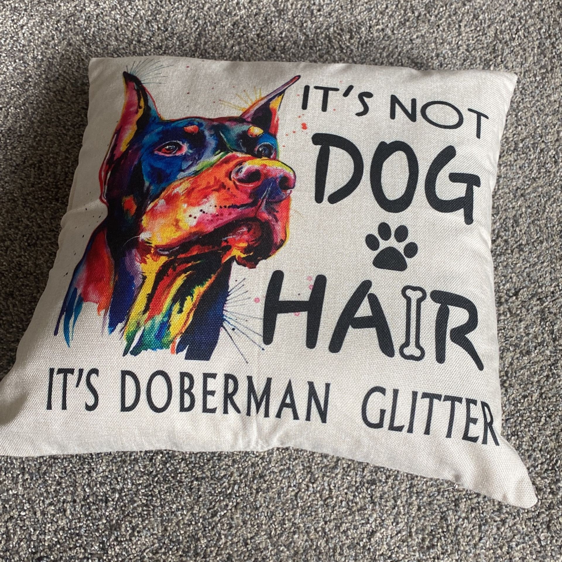 Doberman Pillow 