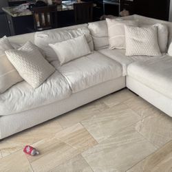 white couch