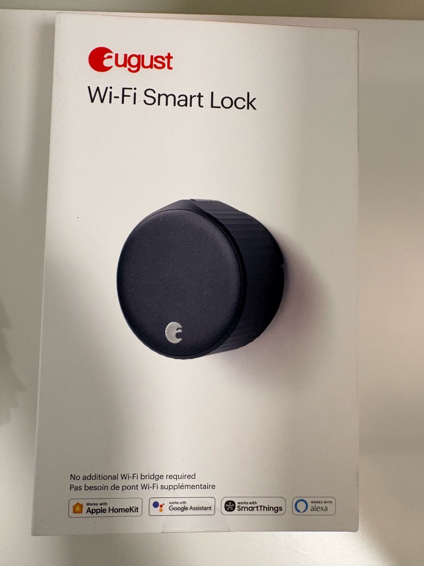 August Wi-Fi Smart Lock – Brand New Sealed in Box