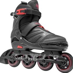[BRAND NEW] Size Men 8-11 & 9-12 METROLLER Women Inline Skates Men Skates for Adult Female Male Adjustable Inline Skates for Teens Boys and Girls.