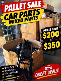 ❤️🔥 Everything here on the pallet is for cars. $200-$350