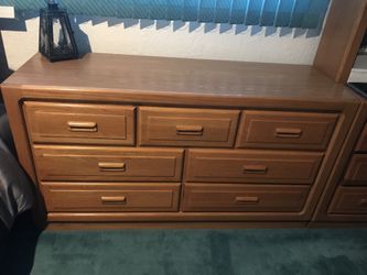 Double Dresser, Large Dresser W/ Removable Hutch, Desk W/ Removable Hutch                                                                Or Best Offer
