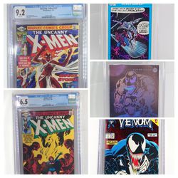 Graded Comic books, Graded cards and singles 