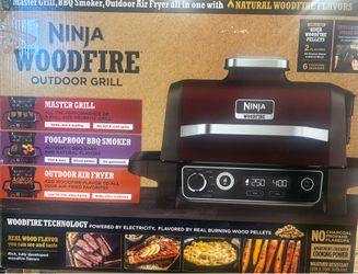 NINJA WOOD FIRE OUTDOOR GRILL