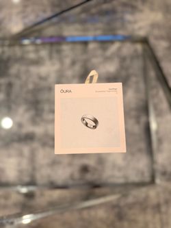 Oura Ring 5 size 9 Brushed Silver