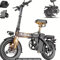 Folding Electric Bike 14” 20mph - Brand New In Box 