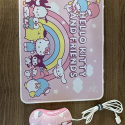 Hello Kitty Razor Gaming Mouse And Pad
