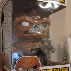 Zombie The Thing Jumbo Exclusive Funko Pop 