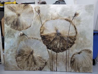 Cuadro 79 x 59 pulgadas silver