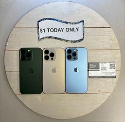 🔥   Unbeatable Prices! - iPhone 13 Pro Max 5G- Only $5 Down to Start!📱 Smartphone 