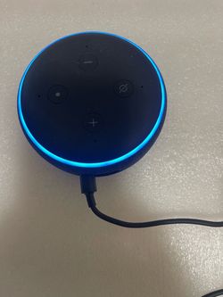 Amazon Echo Dot (3rd Gen) with Original Power Adapter - Working
