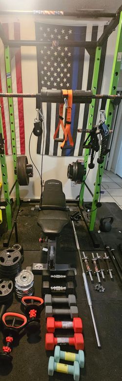 Gym Equipment Full Set Up