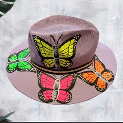 Hand Painted Festival Hat