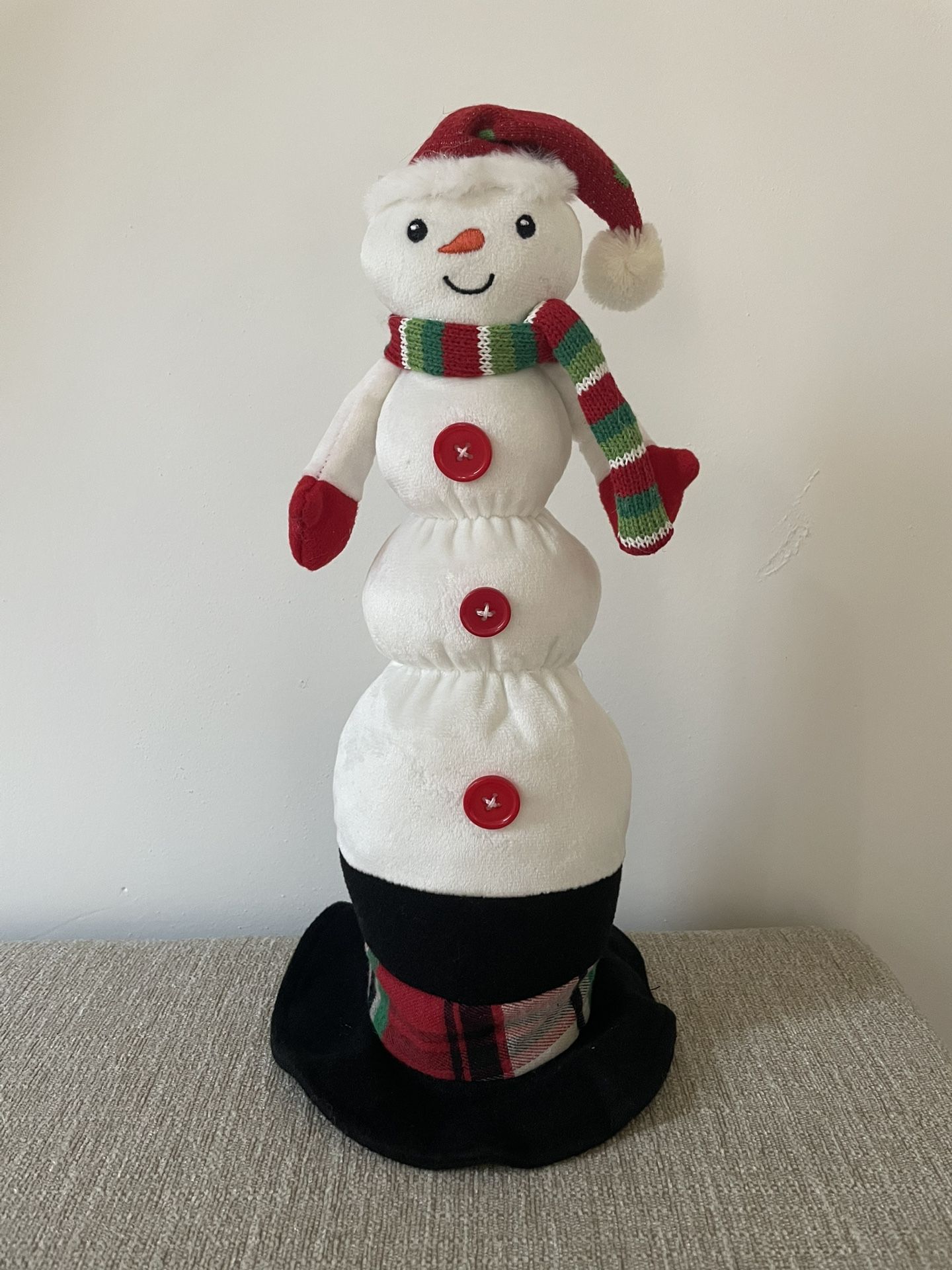 Animated singing snowman