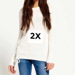 New Women's Sweatshirt Size 2X 